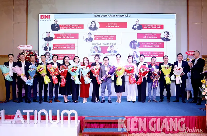 BNI Island Chapter (TP. Phú Quốc) chuyển giao Ban Điều hành